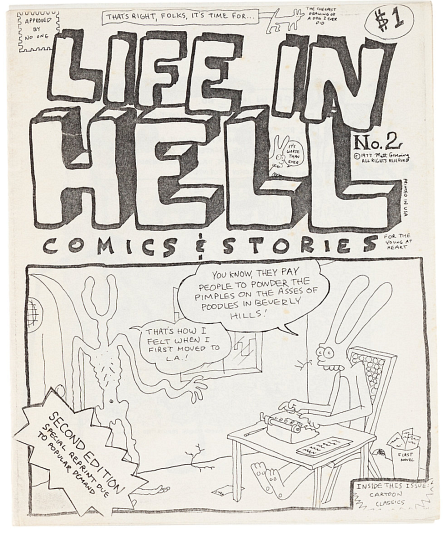Life in Hell Comics & Stories #2 (2nd Edition) - Front Cover