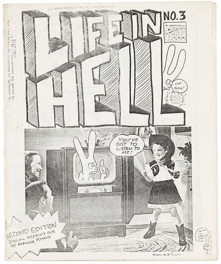 Life in Hell Comics & Stories #1 (2nd Edition) - Front Cover