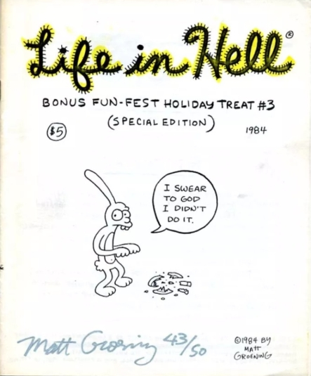 LIFE IN HELL BONUS FUN-FEST HOLIDAY TREAT 3 -Front Cover