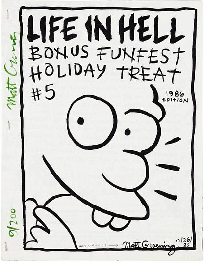 LIFE IN HELL BONUS FUN-FEST HOLIDAY TREAT 5 -Front Cover