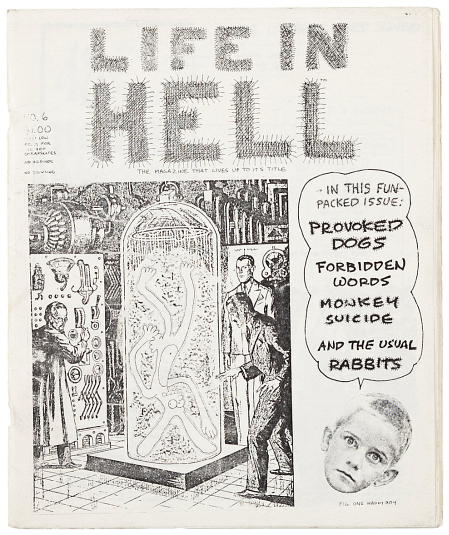 Life in Hell #5 - Front Cover